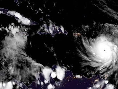 El huracán María.