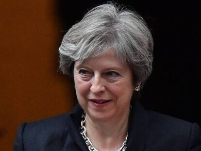 La primera ministra británica, Theresa May.