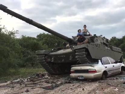 Turismo de guerra: un sitio para conducir y disparar un tanque real