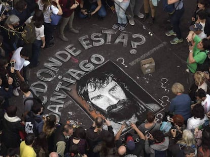 Manifestantes en Buenos Aires el pasado 1 de septiembre.