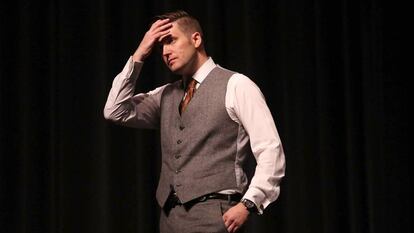 Richard Spencer este jueves en Gainesville.