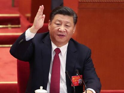 El presidente chino Xi Jinping este martes.