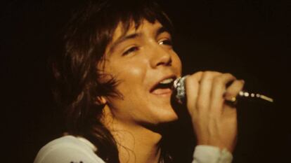 David Cassidy, en 1975 en Amsterdam, Netherlands.