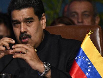 El presidente Maduro, esta semana en Bolivia.