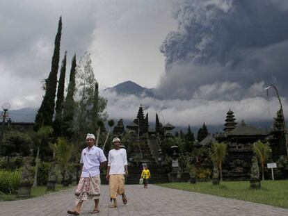 Volcán Agung en Bali