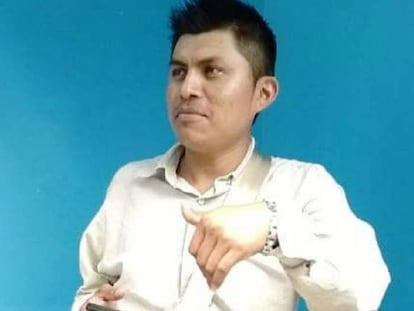 El periodista asesinado en Veracruz Gumaro Pérez.