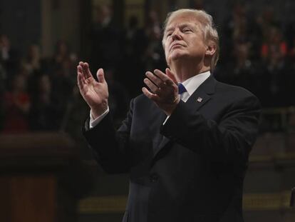 Trump ofrece el sueño americano apelando al muro, Guantánamo y el rechazo al inmigrante