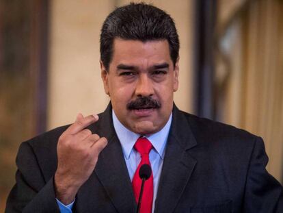 El presidente de Venezuela, Nicolás Maduro. MIGUEL GUTIÉRREZ EFE