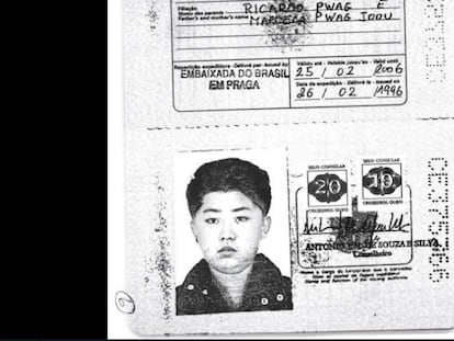 El pasaporte brasileño con la foto de Kim Jong-un fue emitido a nombre de Josef Pwag.