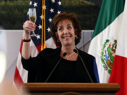 Roberta Jacobson, en febrero de este año.