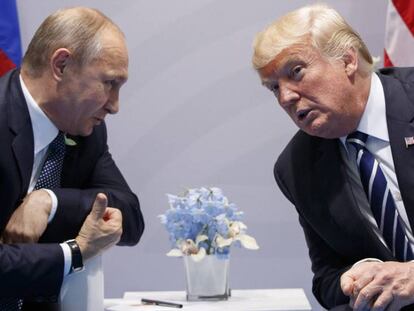 Putin y Trump, el pasado julio. En vídeo, Trump relata su llamada a Putin.