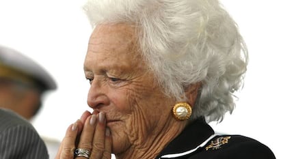 Barbara Bush en el año 2006. En vídeo: La vida de Barbara Bush.