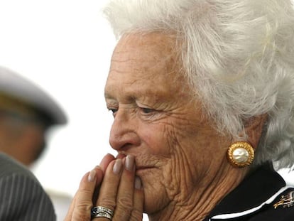 Barbara Bush en el año 2006. En vídeo: La vida de Barbara Bush.