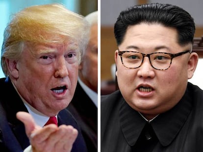 Donald Trump y Kim Jong-un. En vídeo, las declaraciones del presidente de Estados Unidos.