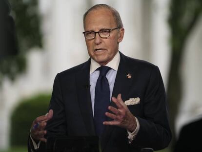 El consejero económico de la Casa Blanca, Larry Kudlow.