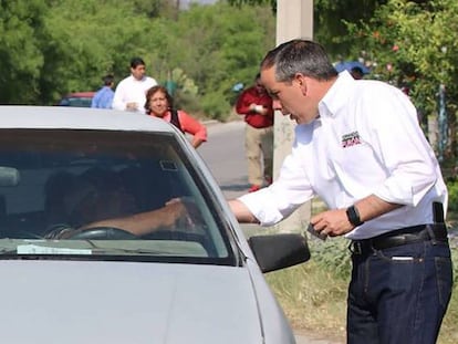 Fernando Purón en campaña.