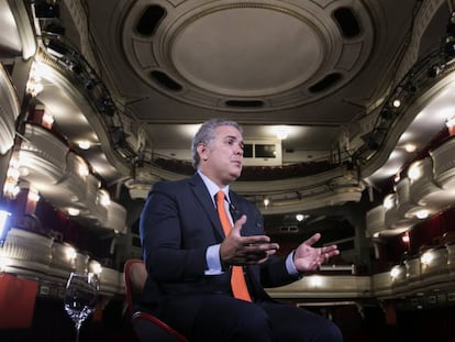 En vídeo, entrevista al presidente electo de Colombia, Iván Duque, realizada este lunes en el Teatro Alcázar de Madrid.