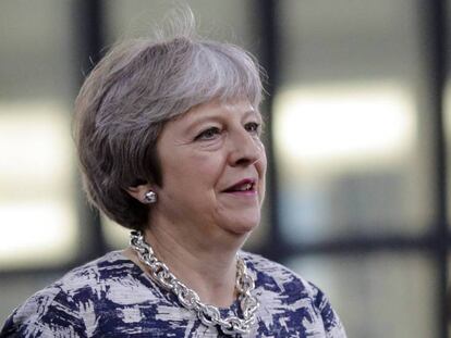 La primera ministra británica, Theresa May. En vídeo, May anuncia su plan para el Brexit