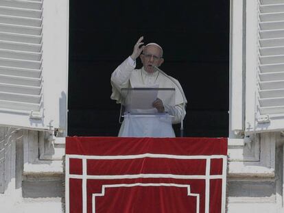 El papa Francisco el 19 de agosto de 2018 en el Vaticano.