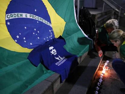 Javier Bolsonaro se recupera favorablemente de la cuchillada recibida tras un acto de campaña en Brasil.