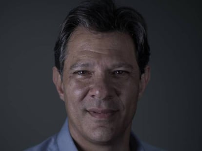 El candidato a la presidencia de Brasil, Fernando Haddad.