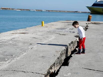 Un potente terremoto sacude la costa oeste de Grecia