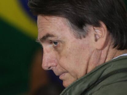 Bolsonaro poco después de la victoria.