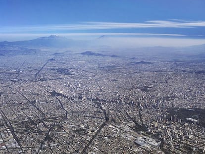 Vista panorámica de Ciudad de México.