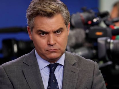 El corresponsal de CNN en la Casa Blanca Jim Acosta.