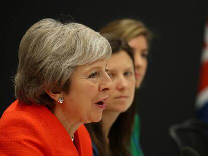 FOTO: La primera ministra británica, Theresa May, el pasado sábado. VÍDEO: Declaraciones de Manuel Campos, abogado general del Tribunal de Justicia de la UE.