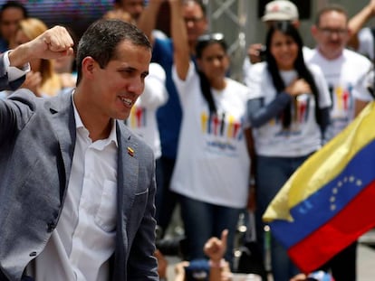 En vídeo, declaraciones del líder opositor venezolano Juan Guaidó del pasado viernes.