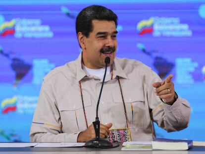 Nicolás Maduro, durante un acto oficial en Caracas.