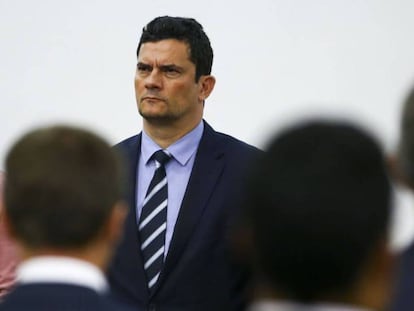 Sérgio Moro, ministro de Justicia brasileño.