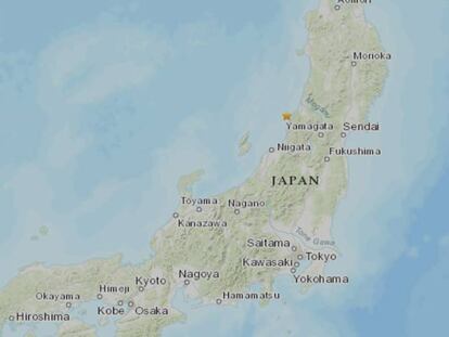 Mapa de Japón. En vídeo, así tembló la ciudad de Niigata durante el terremoto.