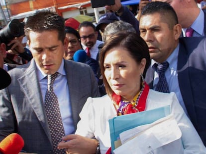 Rosario Robles, exministra en el Gobierno de Peña Nieto.