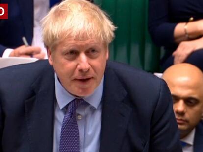 Señal en directo desde el Parlamento británico.