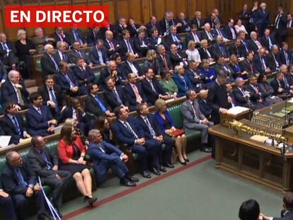 En vídeo, señal en directo del Parlamento británico.