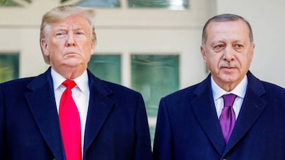 Trump y Erdogan, en la Casa Blanca.