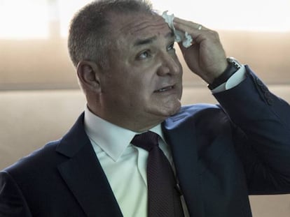 El exsecretario durante un seminario sobre seguridad en 2017.