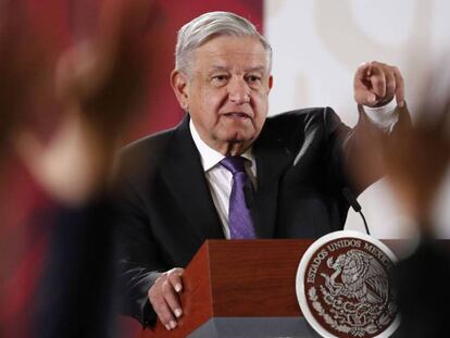 El presidente de México, Andrés Manuel López Obrador. En vídeo, declaraciones de López Obrador.