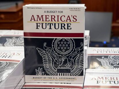 Presupuesto económico de Donald Trump. En video, imágenes de la presentación del presupuesto.
