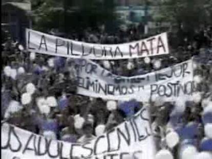 El Gobierno chileno quiere aprobar una Ley para repartir gratuitamente la píldora del día después, la Iglesia y asociaciones antiaborto se oponen.