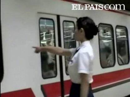 En Pekín también se ensayan ya una serie de medidas de seguridad para evitar ataques terroristas o problemas de circulación en el metro