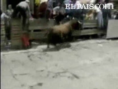 En la localidad mexicana de Huamantla han copiado los encierros navarros, pero con pocas medidas de seguridad