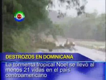 Una tormenta arrasa el caribe