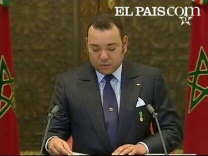 El monarca ha difundido estas palabras en una nota escrita.