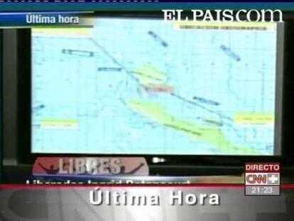 El ministro de Defensa colombiano confirma el rescate de Betancourt