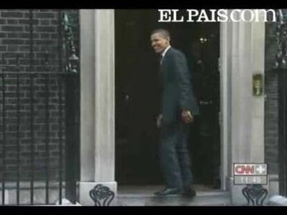 Obama cierra en Reino Unido su gira triunfal