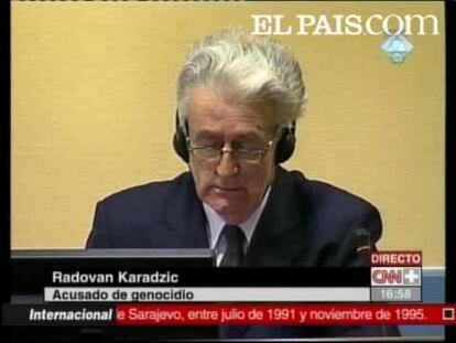 Karadzic habla de un pacto secreto con Estados Unidos