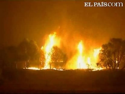 Los intensos incendios registrados al sur de Australia se han cobrado la vida de 96 personas